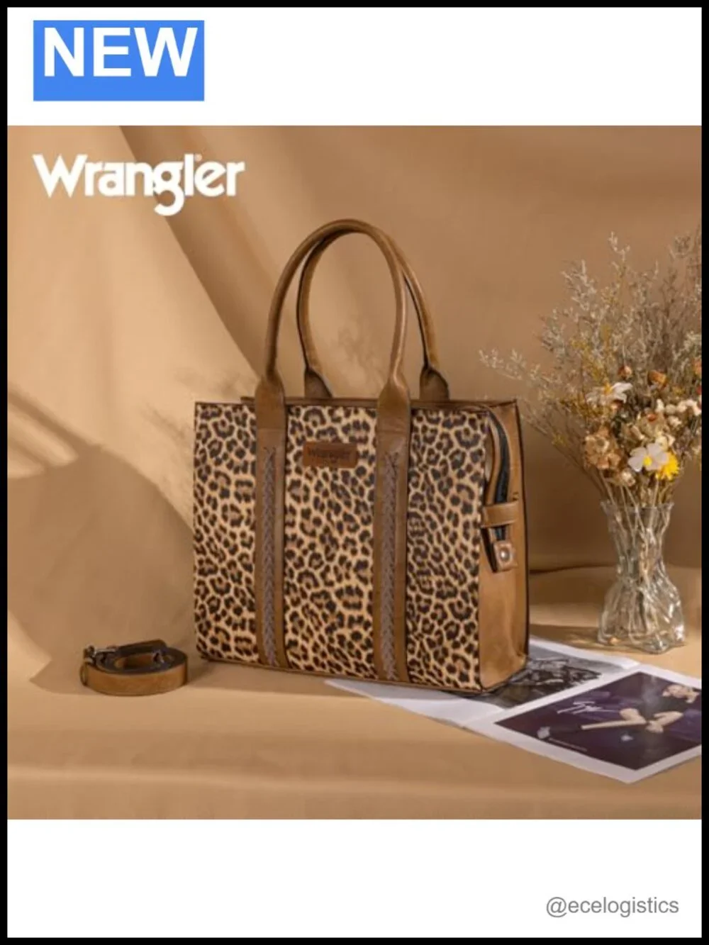 Large Faux Leather Tote Bag Satchel with Anti-Theft Zipper, Adjustable Strap